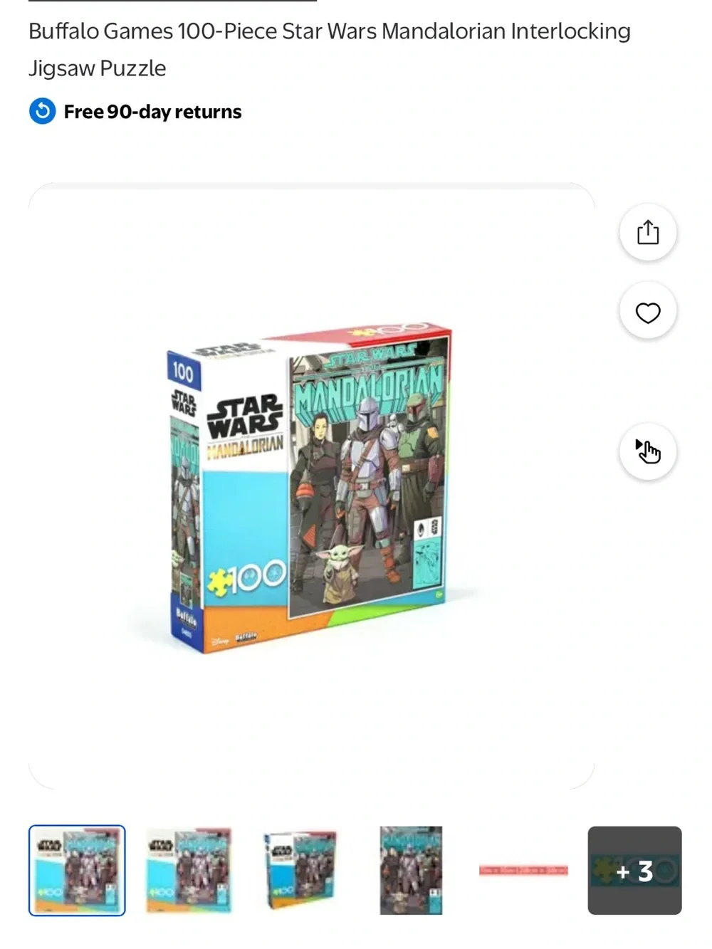 Star Wars — The Mandalorian 100-Piece Jigsaw Puzzle